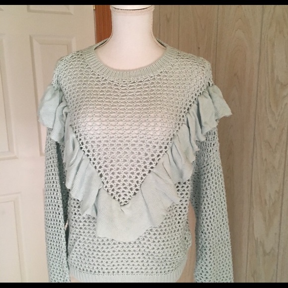Mint knit sweater - Picture 5 of 11